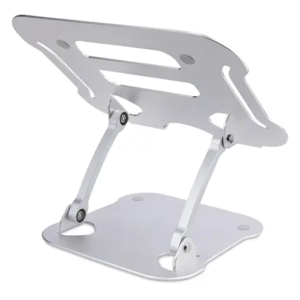 StarTech stříbrná / Stojan na notebook / hliníkový / nosnost 10 kg / nastavitelné popruhy (ADJ-LAPTOP-RISER)
