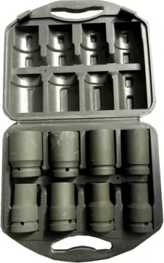 GEKO Sada nástrčných hlavic 1" 8ks / 19-41mm (G10074)