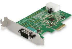 StarTech PCIe karta 4x sériový RS232 / Řadič / PCIe x1 / Asix AX99100 / 16950 UART (PEX4S953)