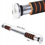 Iso Trade Hrazda na posilování KLMZ01 61,5 - 102 cm