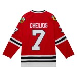 Mitchell & Ness Pánský dres Chicago Blackhawks NHL Chris Chelios #7 1991-92 Velikost: M