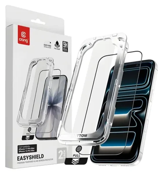 EasyShield 2-Pack / Ochranné sklo / Apple iPhone 17 Pro Max, iPhone 16 Pro Max / 2 ks / Tvrzené sklo (CRGES2PIP1769P)