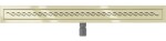 MEXEN/S - Flat M18 odtokový žlab 100 cm zlatý 1523100-15