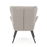 Křeslo ušák, hnědá, látka, AK-H9206 COF2