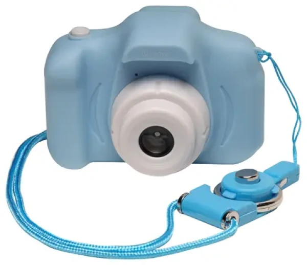 Denver KCA-1340BU / Digitální fotoaparát pro děti / Výklopný objektiv na selfie / USB-C / Micro SD (dkca1340bu)