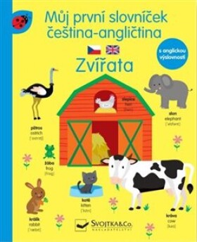 Můj první slovníček čeština angličtina Zvířata