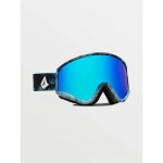 Dámské/pánské snowboardové brýle Volcom YAE LAGOON TIE DYE/BLUE CHROME s UV ochranou v modré barvě (VG0722110) jedna velikost