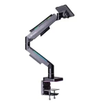 THERMALTAKE Single RGB Gaming Monitor Arm černá / rameno pro monitor / 17-49" / nosnost 20kg (GEA-MSR-SMSBLK-01)