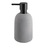 Spirella GEMMA dávkovač mýdla šedý / keramika / 500 ml (7610583203199)