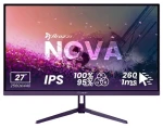 27" Arozzi NOVA 27T2K260 fialová / Monitor / IPS / QHD 2560x1440 / 260Hz / 1ms / 2x HDMI / 2x DP (AZ-NO-27T2K260-PP)