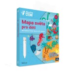 Kouzelné čtení Mapa světa pro děti