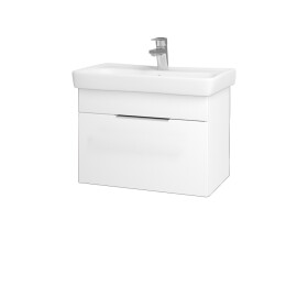 Dřevojas - Koupelnová skříňka SOLO SZZ 60 - M01 Bílá mat / Úchytka T05 / M01 Bílá mat 205683F