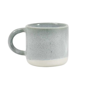 Studio Arhoj Porcelánový hrnek Danish Winter 70 ml, šedá barva, porcelán