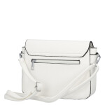 Moderní dámská koženková crossbody kabelka Mirona, bílá