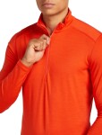 ICEBREAKER Mens 200 Oasis LS Half Zip, Fervid (vzorek) velikost: M