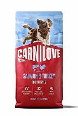 Carnilove Dog Active Dry Salmon&Turkey Puppies 12kg
