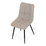 Jídelní židle, hnědá, látka, DCL-193 CAP2