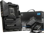 MSI MEG Z690 UNIFY / Z690 / LGA 1700 / 4x DDR5 / PCIEx16 / 2x 2.5GLAN / Wi-Fi / ATX (7D28-001R)