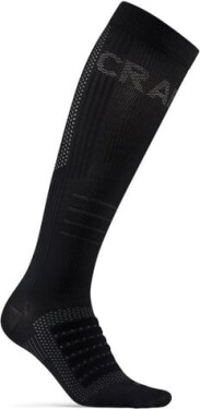 Craft ponožky ADV Dry Compression růžová Černá - Běžecké kompresní podkolenky CRAFT ADV Dry Compression - černé Velikost textilu: 37-39