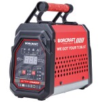 Nabíječka autobaterií, 12/24V, 20A, WORCRAFT BC-219