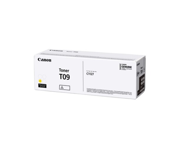 CANON toner T09Y žlutá pro i-Sensys X C1127P , C1127I a C1127IF (5 900 str.) - originální EDF_543816