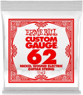 Ernie Ball 1162 Nickel Wound Single .062