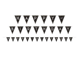 Nápis šťastné narozeniny s číslem k nalepení Nápis šťastné narozeniny s číslem k nalepení