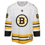 Outerstuff Dětský dres David Pastrnak Boston Bruins NHL Replica White Velikost: L/XL