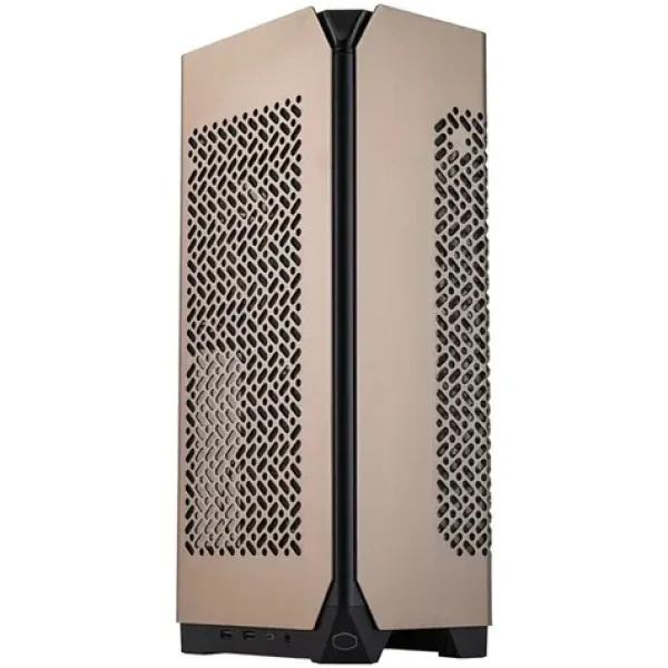 Cooler Master Ncore 100 MAX hnědá / mITX / 2x USB-A 3.0 1x USB-C 3.1 / 1x 120mm / 850W / 80PLUS GOLD (NR100-ZNNN85-SL0)