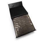 Dortisimo Krabička na 6 ks pralinek s magnetem černá (12 x 12 x 4 cm)