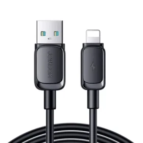 Joyroom S-AL012A14 Nabíjecí kabel USB-A (M) - Lightning (M) 2.4A 1.2m černá (S-AL012A14 1.2m-Blac)