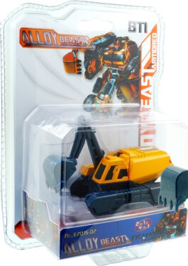 Transformer truck – stavební stroj-robot