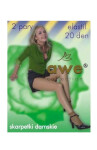 Ponožky Awe elastil 20 den A'2 ecri univerzální