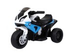 Mamido Dětská elektrická motorka BMW S1000RR tříkolka modrá