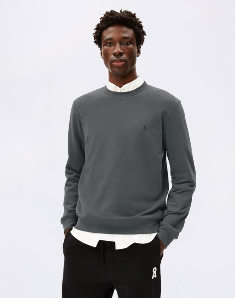 Armedangels Baaro Fleece 2682 space steel XL