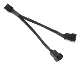 SilverStone Y-Splitter 2-Fan PWM / Rozbočovací kabel / 4-pin PWM na 2x 4-pin / 10 cm (SST-CPF01)
