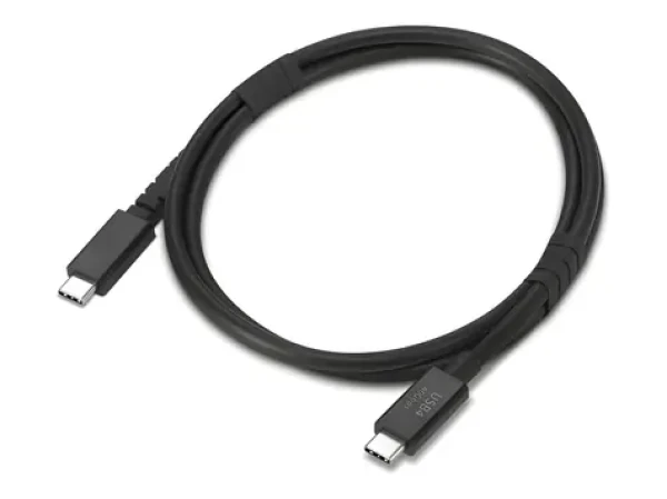 Lenovo USB4 kabel USB-C černá / Kabel / 40 Gbps / 240 W / 8K 60Hz / 1 m (4X91U94413)