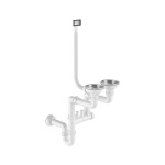 VELAZO - Dvoukomorový ocelový dřez 78 x 45 cm s hlubokou mísou, INOX VELAZ7845