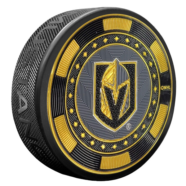 Mustang Puk Vegas Golden Knights NHL Poker Chip Primary Design Trimflexx