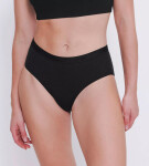 Dámské kalhotky GO Casual Midi 2P - BLACK - černé 0004 - SLOGGI BLACK XS