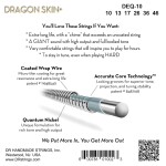 DR Strings Dragon Skin+ DEQ-10