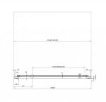 RAVAK - Nexty Sprchové dveře pivotové 90 cm, matná bílá/čiré sklo 03O70E01Z1