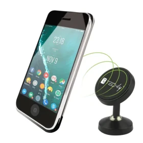 Techly I-SMART-UNI7 černá / Magnetický držák do auta / Pro smartphone / ABS, kov (I-SMART-UNI7)