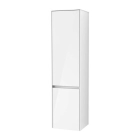 VILLEROY & BOCH - Collaro Skříňka vysoká, 40x154x35 cm, 2 dvířka, panty vlevo, Glossy White C03300DH