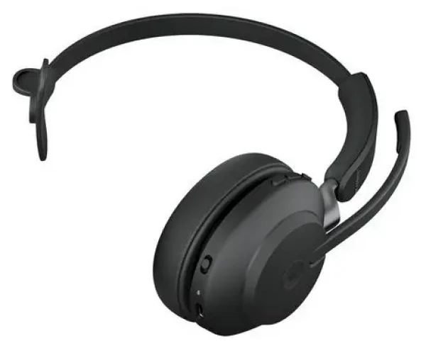 Jabra Evolve2 65 Mono MS + Link380c černá / Mono náhlavní souprava / mikrofon / Bluetooth 5.0 / USB-C dongle (26599-899-899)