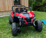 Mamido Elektrické autíčko Buggy SuperStar 4x4 - MP4 červená