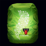 Pláštěnka pro školní aktovku nebo batoh zelená