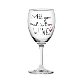 Vinná sklenice - All you need is wine - Albi