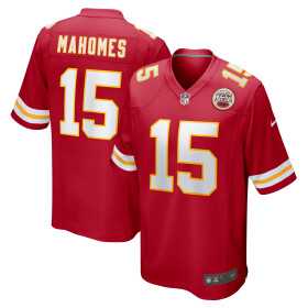 Pánský dres Patrick Mahomes #15 Kansas City Chiefs NFL Nike Game Home Jersey Velikost: L