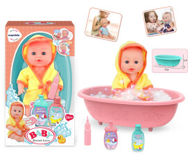 Mamido Panenka miminko s vaničkou Baby Sweet Love MT1592
